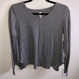 Gray long sleeve